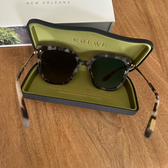 KREWE Dede Nylon Polarized Lens Sunglasses